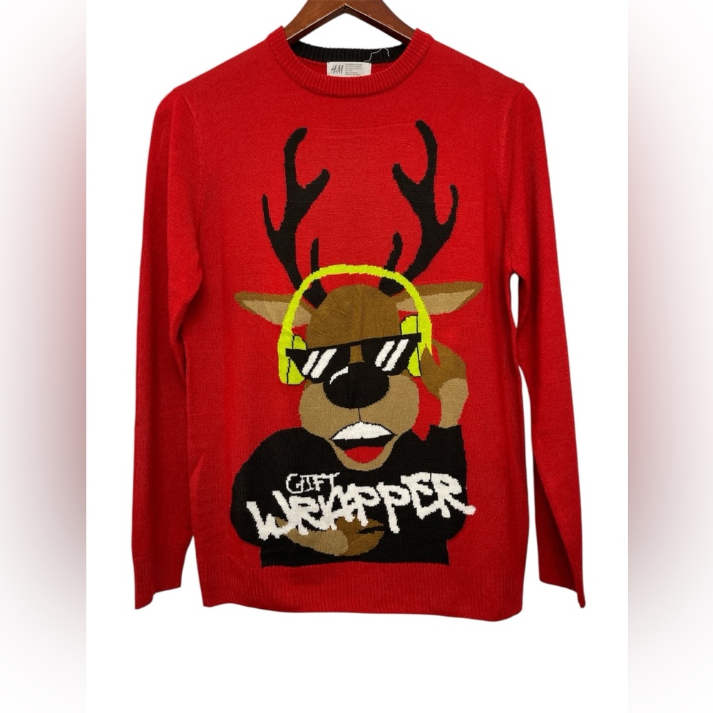 H&M Red Xmas Sweater